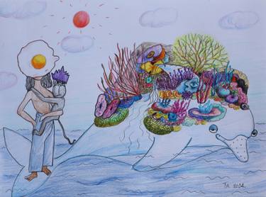 Original Contemporary Cartoon Drawings by Suthamma Byrne