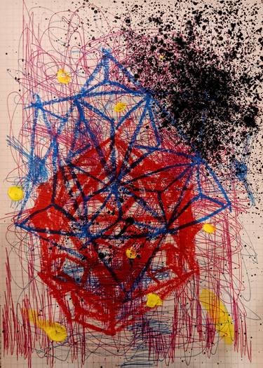 Original Street Art Abstract Painting by Atelier Cervino