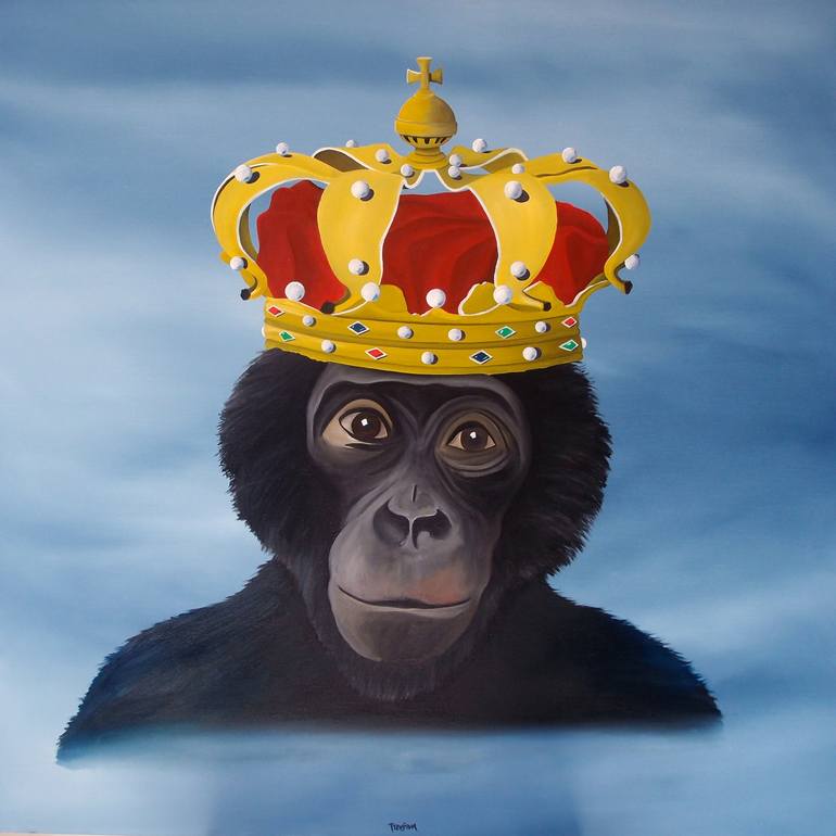 Original Surrealism Animal Paintings by Trevisan Carlo