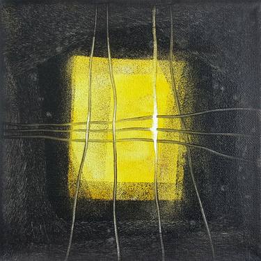 Original Cubism Outer Space Paintings by Maria Marachowska