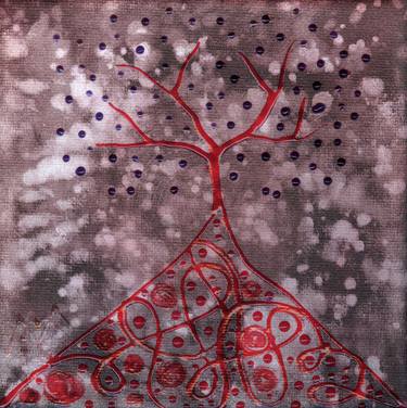 Original Fine Art Tree Paintings by Maria Marachowska
