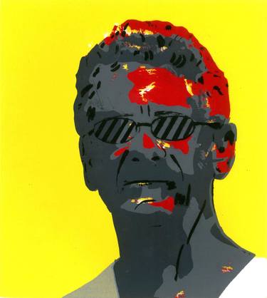 Original Figurative Portrait Printmaking by Dan Vance