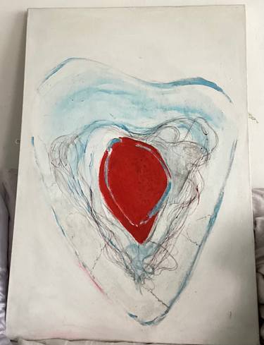 Original Abstract Painting by Christine Harfleet