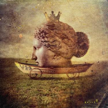 Original Conceptual Fantasy Mixed Media by Kamil Vojnar