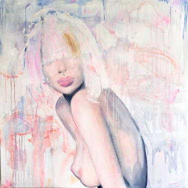 Original Pop Art Love Painting by Yvonne Kok