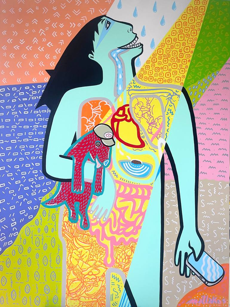 Print of Contemporary Food & Drink Paintings by Riccardo Matlakas