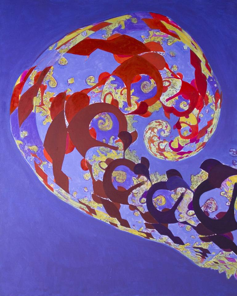 Print of Abstract Expressionism Nature Paintings by Pau Miquel