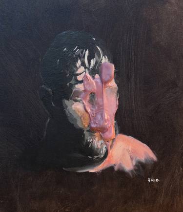 Original Abstract Expressionism People Paintings by Steve Salo