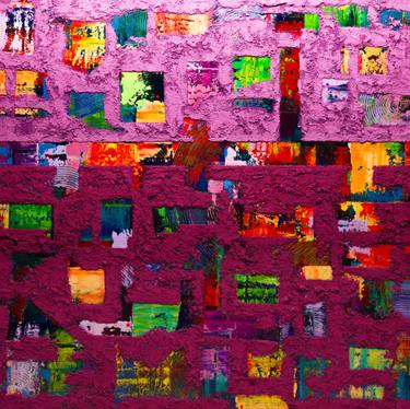 Original Abstract Expressionism Abstract Painting by Ken Herren