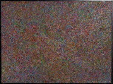 Original Abstract Expressionism Abstract Painting by Noj Barker
