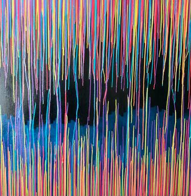 Original Conceptual Abstract Painting by David J Robertson