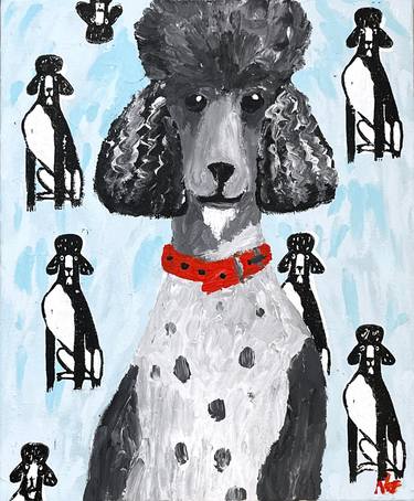 Original Figurative Animal Painting by Nynke Kuipers