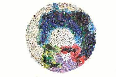 Original Abstract Pop Culture/Celebrity Printmaking by Paola Bazz