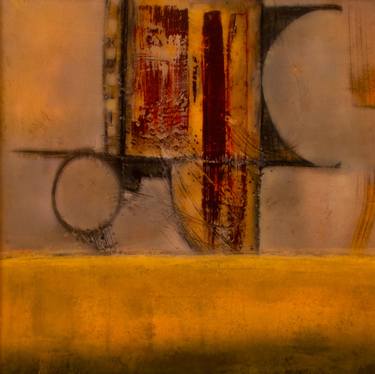 Original Abstract Expressionism Abstract Painting by Martin Mcrostie-Cornfoot