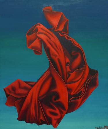 Original Neoclassicism Patterns Paintings by Thomas De Leliwa
