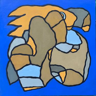 Original Modern Abstract Painting by Kerry O Furlani