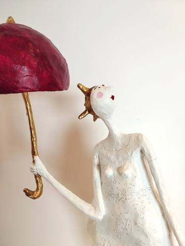 Original Contemporary Women Sculpture by Viviana Gomez