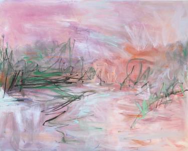 Original Abstract Expressionism Abstract Paintings by Trixie Pitts