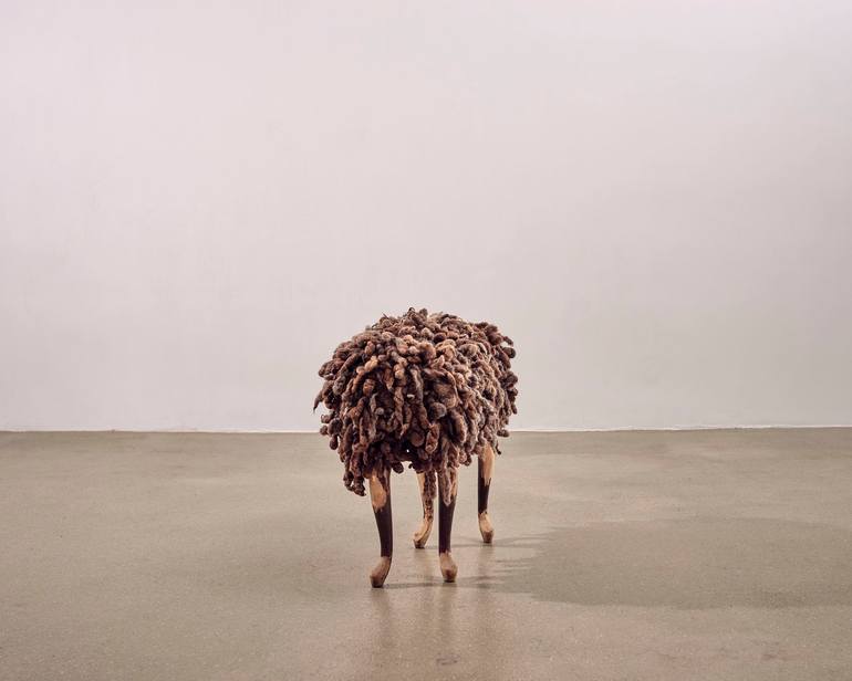 Original Abstract Animal Sculpture by Claire Begheyn