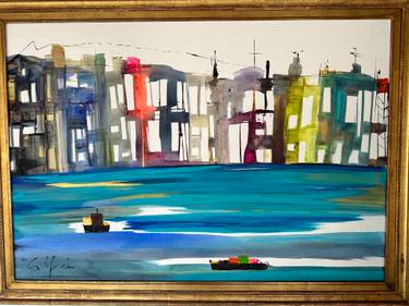Print of Expressionism Architecture Paintings by Gisela Gaffoglio