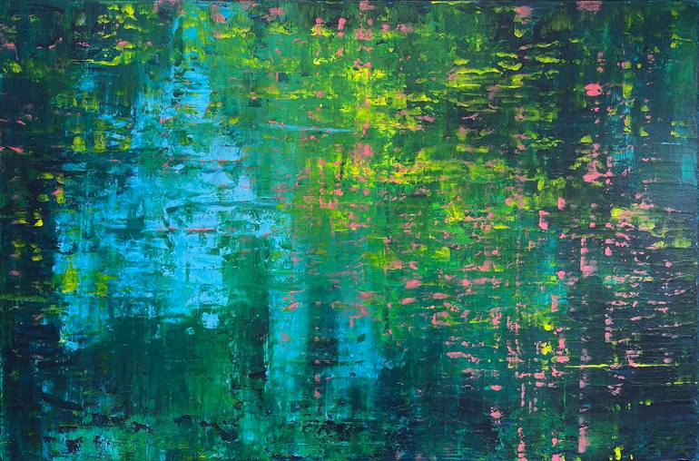 Original Contemporary Abstract Paintings by Lyra Morgan