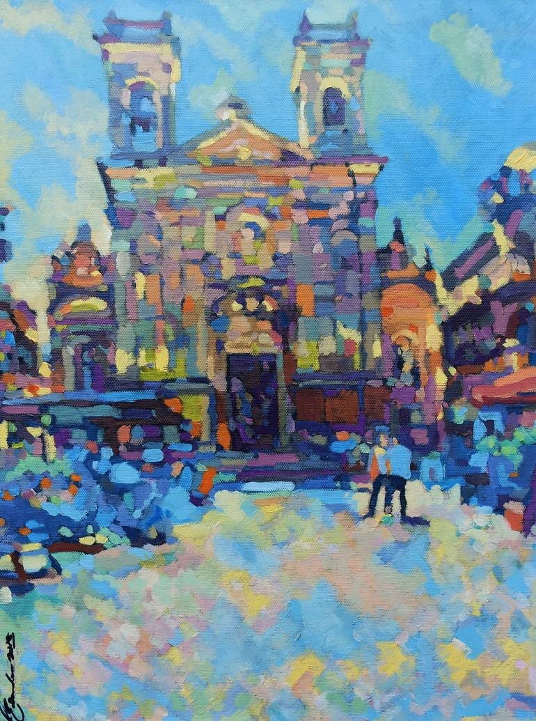 Print of Expressionism Architecture Paintings by Paul Edmondson