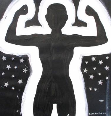Original Expressionism Women Painting by Robert Pockmire