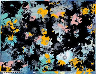 Original Pop Art Floral Mixed Media by Teis Albers