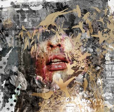 Original Figurative Animal Mixed Media by Teis Albers