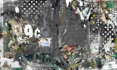 Original Figurative Typography Mixed Media by Teis Albers