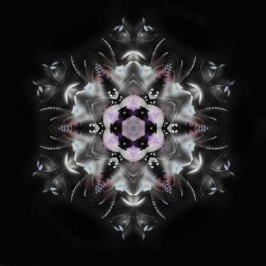 Original Abstract Nature Mixed Media by Teis Albers