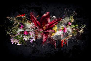Original Realism Nature Mixed Media by Teis Albers