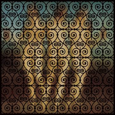 Original Art Deco Love Digital by Moker X
