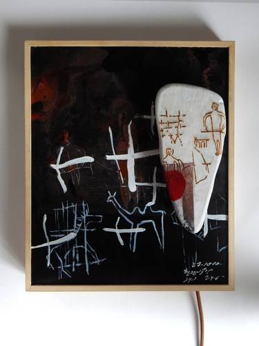 Original Conceptual Abstract Installation by Maka Zedelashvili