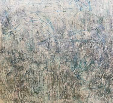 Original Abstract Expressionism Beach Mixed Media by Patty Jo Beaton