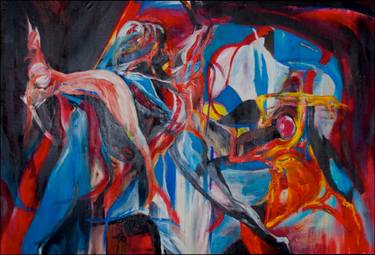 Original Expressionism Abstract Paintings by Noah Bowman