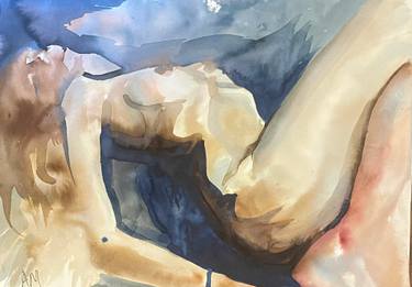 Original Realism Nude Painting by Ann Mackowski