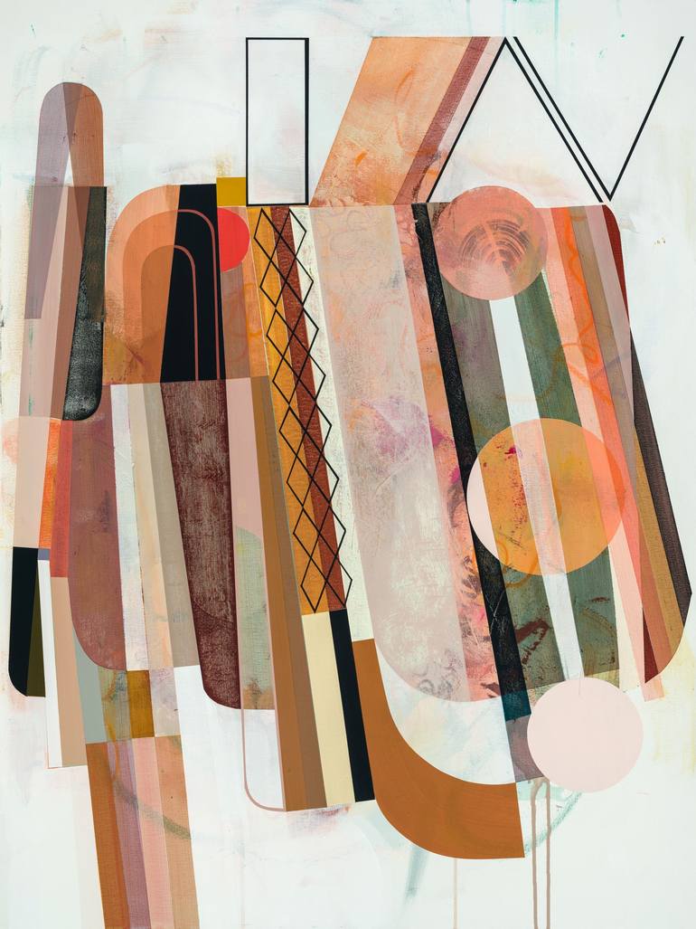 Print of Abstract Paintings by Alyson Khan