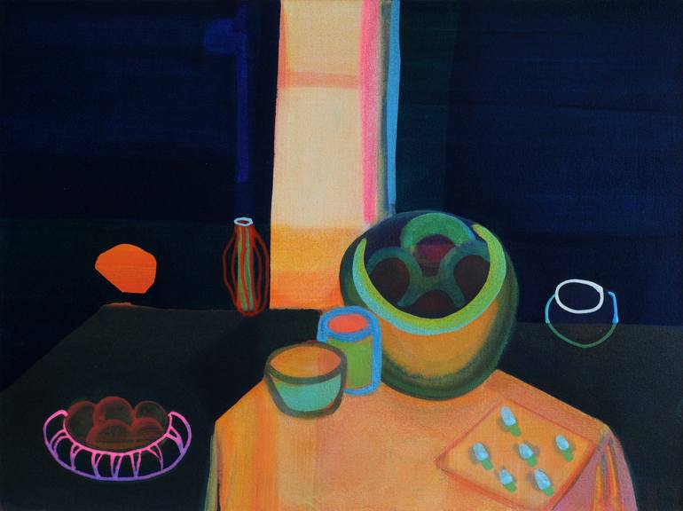 Original Contemporary Food & Drink Paintings by Ella Carty