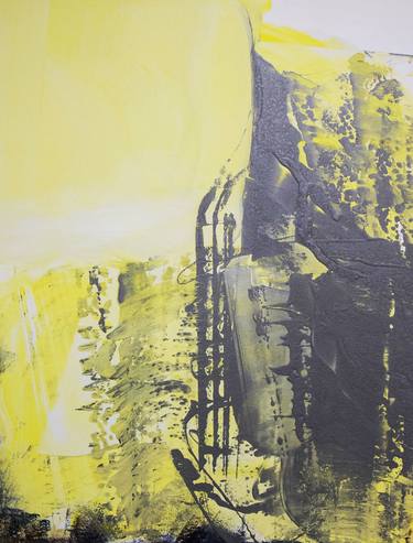 Original Abstract Expressionism Abstract Paintings by Augustas Lopas