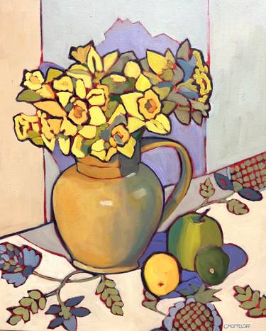 Original Contemporary Still Life Painting by Catherine J Martzloff
