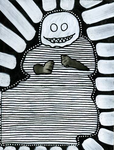 Original Dada Children Drawings by Naomi Vona