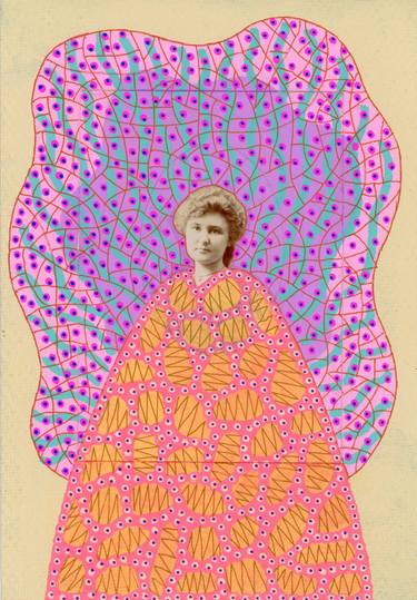 Original Abstract Women Collage by Naomi Vona