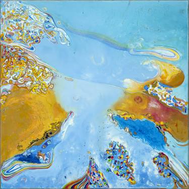 Original Modern Abstract Paintings by Jason Zahra