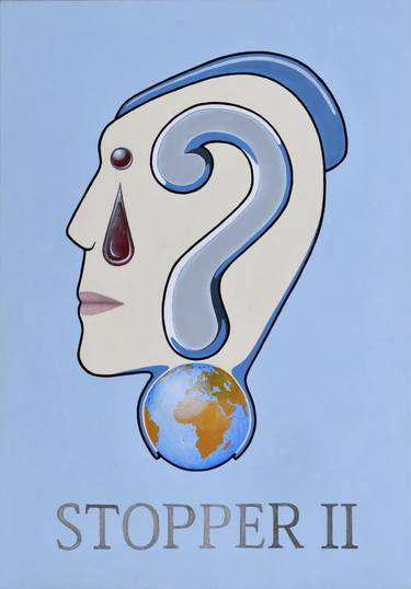Original Expressionism Portrait Paintings by Jason Zahra