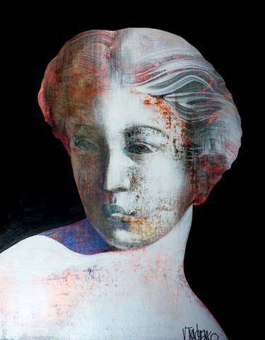 Original Figurative Classical mythology Paintings by Victor Tkachenko