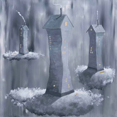 Print of Contemporary Architecture Paintings by Per Nylen