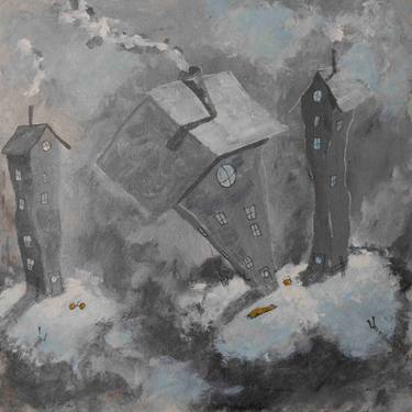 Original Contemporary Humor Painting by Per Nylen