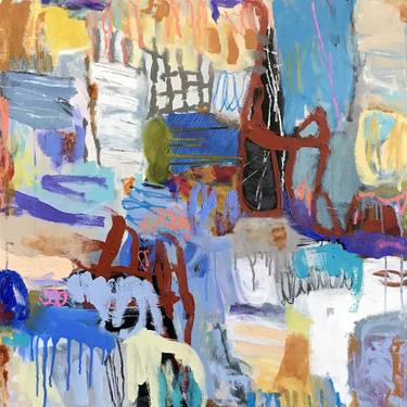 Original Abstract Expressionism Abstract Paintings by Jeffrey Tover