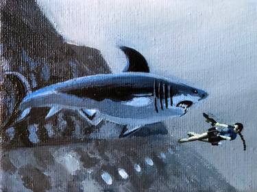 Original Contemporary Fantasy Painting by Szabrina Maharita